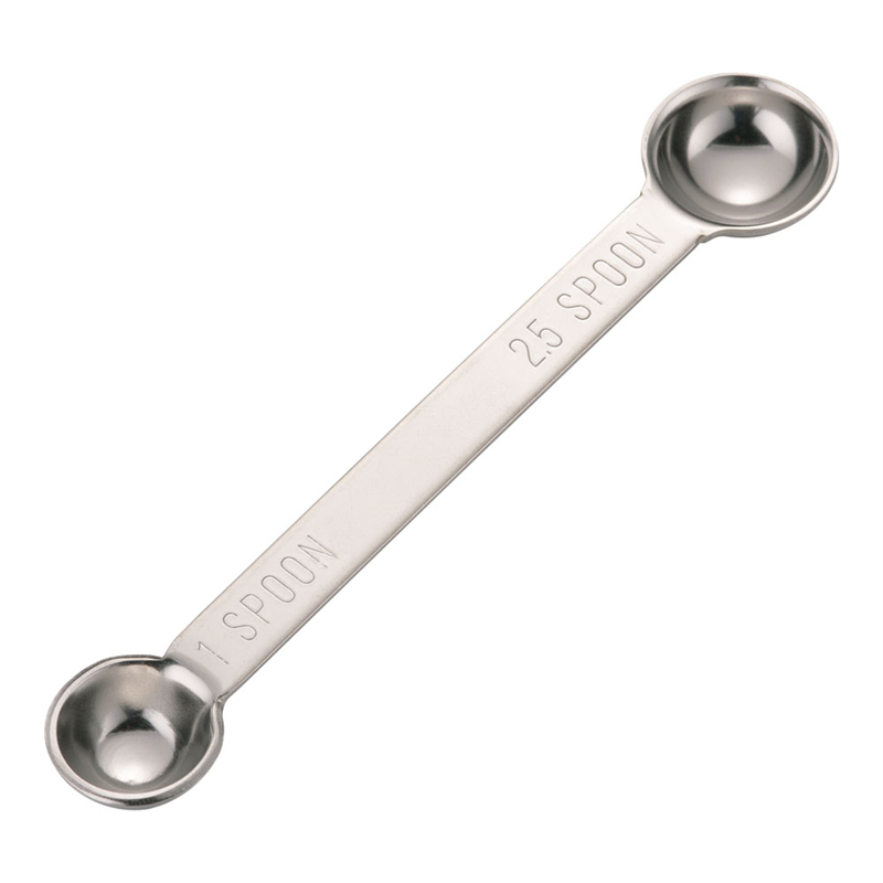 18-8極厚ダブル計量スプーン 1-2.5スプーン 1袋（ご注文単位1袋）【直送品】