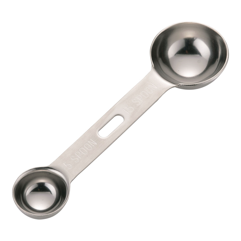 18-8極厚ダブル計量スプーン 5-15スプーン 1袋(ご注文単位1袋)【直送品】