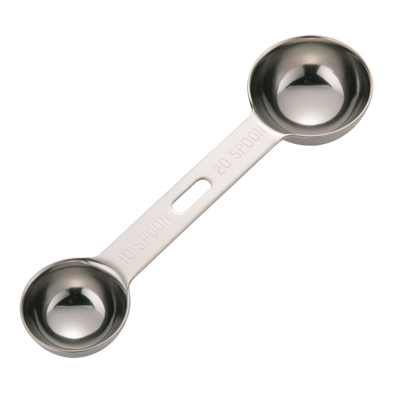 18-8極厚ダブル計量スプーン 10-20スプーン 1袋(ご注文単位1袋)【直送品】