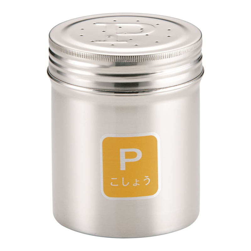 TKG 18-8調味缶 大 P (こしょう) 1袋(ご注文単位1袋)【直送品】