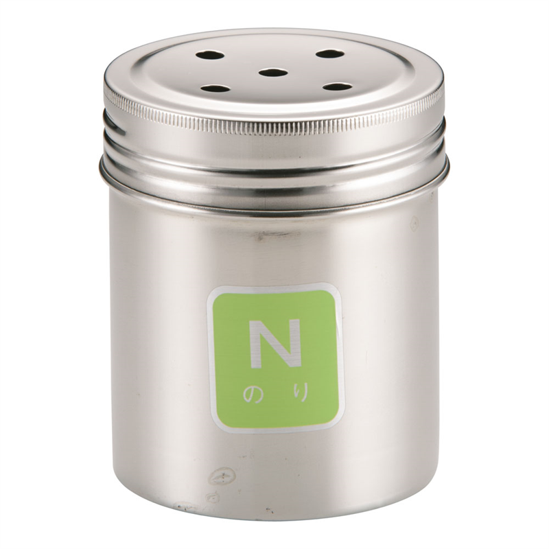 TKG 18-8調味缶 大 N (のり) 1袋(ご注文単位1袋)【直送品】