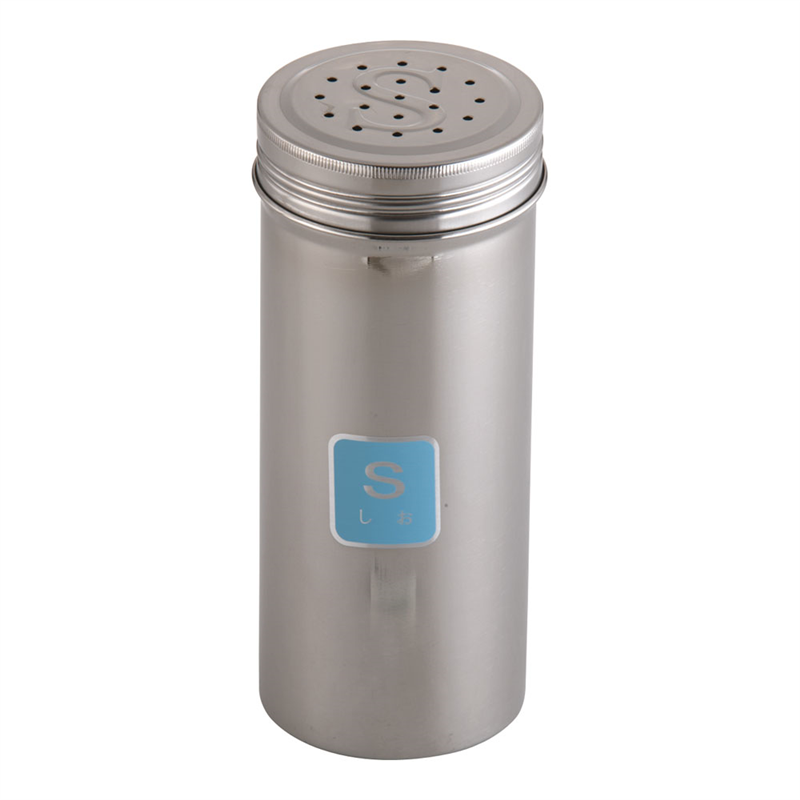 TKG 18-8調味缶 特大 S (しお) 1袋(ご注文単位1袋)【直送品】