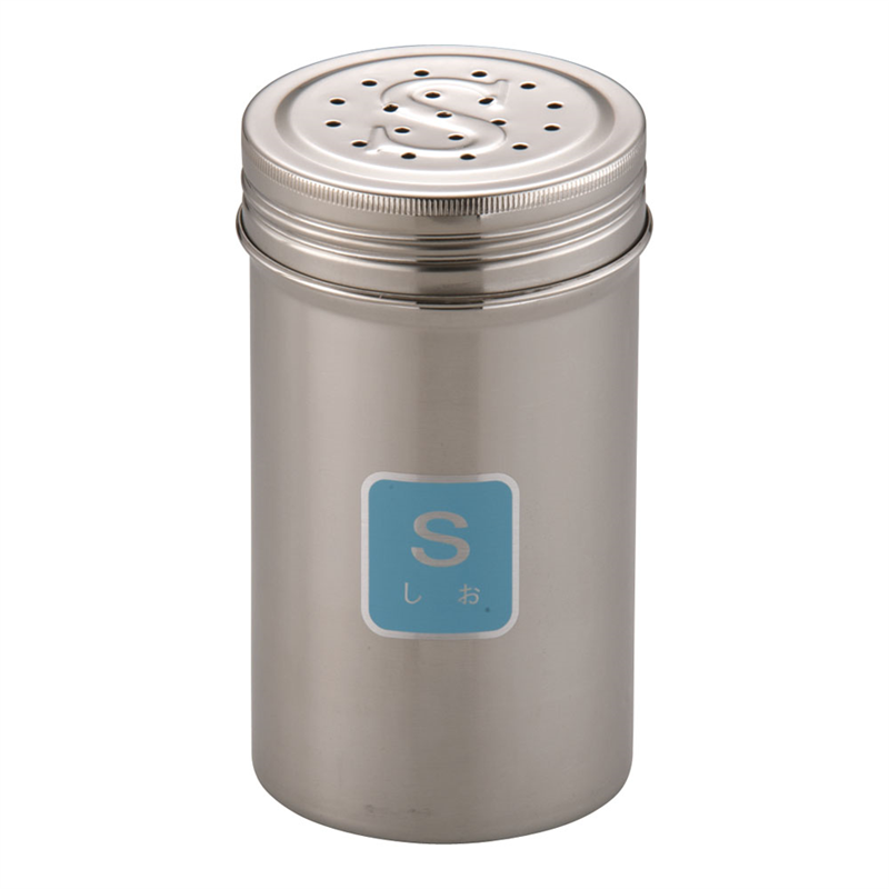 TKG 18-8調味缶 特中 S (しお) 1袋(ご注文単位1袋)【直送品】