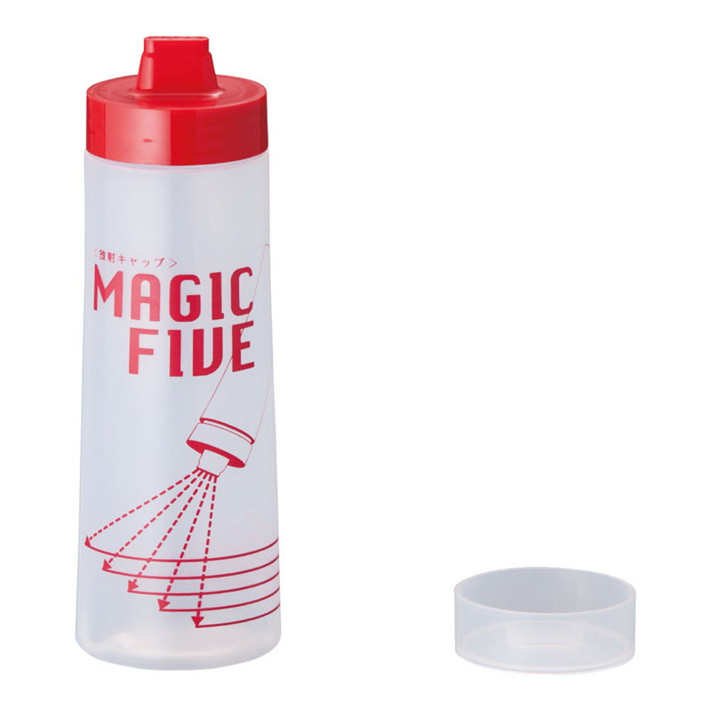 マジックファイブ ディスペンサー 300cc 赤 1個(ご注文単位1個)【直送品】