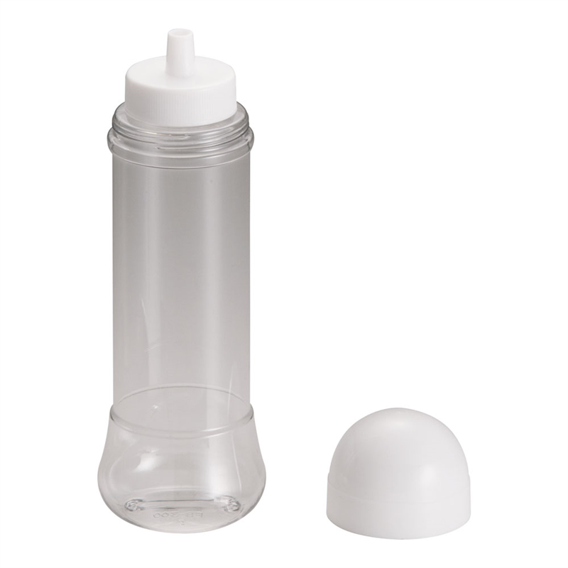 食品ボトル FB-300 白 (12ヶ入) 1袋(ご注文単位1袋)【直送品】