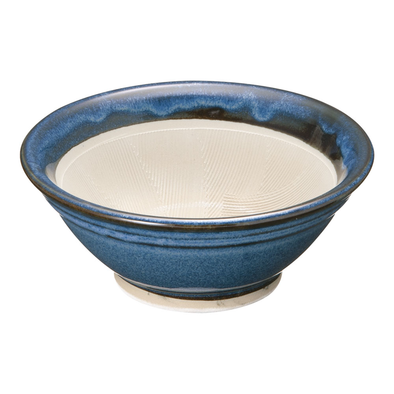 青なまこ スリ鉢(シリコンゴム付) 4.5号 1個(ご注文単位1個)【直送品】