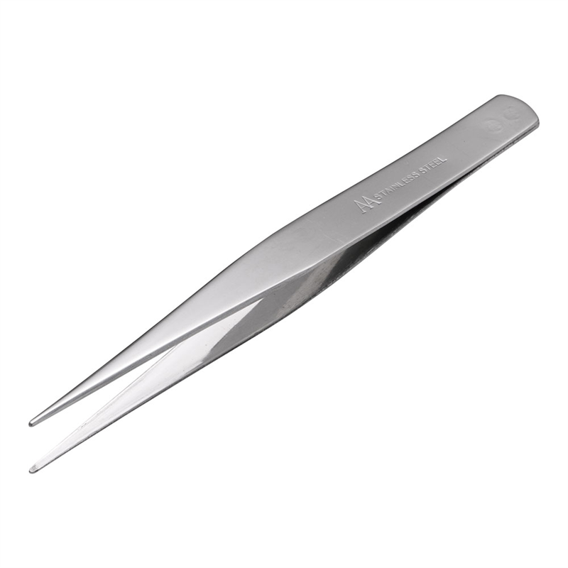 18-0AAピンセット 125mm 1袋(ご注文単位1袋)【直送品】