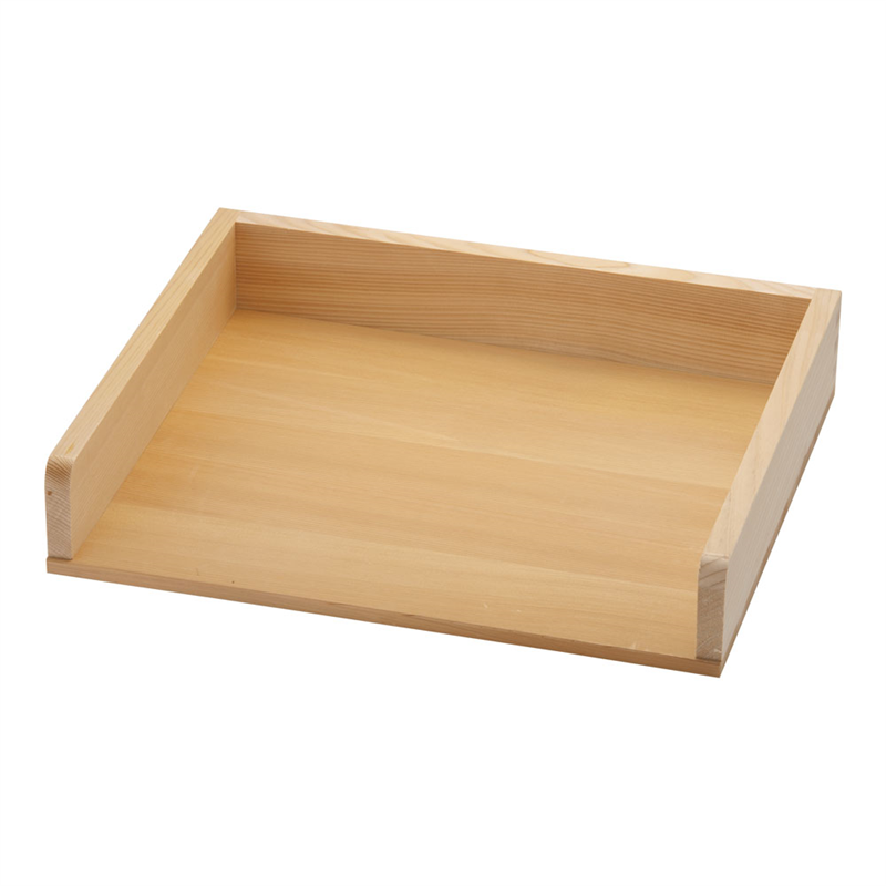 木製　チリトリ型作り板（サワラ材）　大  1袋（ご注文単位1袋）【直送品】