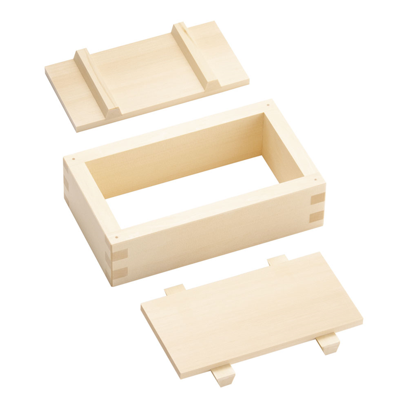 木製　押し寿司（白木） 中 1袋（ご注文単位1袋）【直送品】