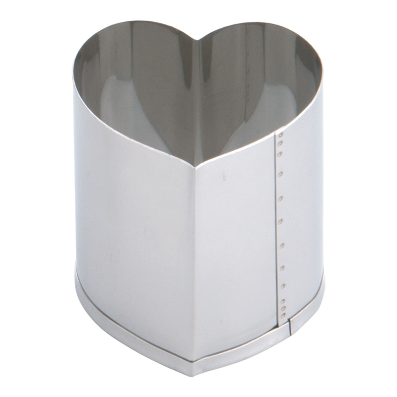 SA　18-8業務用　抜型　ハート 中 1袋（ご注文単位1袋）【直送品】