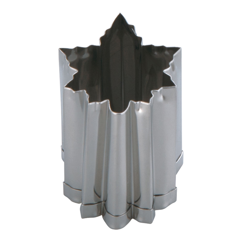 SA18-8手造り業務用抜型　ギザ紅葉 特大（E） 1袋（ご注文単位1袋）【直送品】