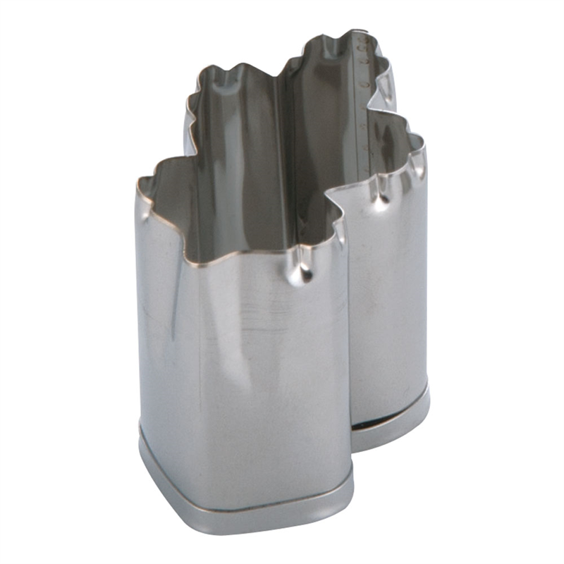 SA18-8手造り業務用抜型　菊の葉 特大（E） 1袋（ご注文単位1袋）【直送品】