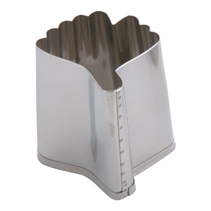 SA18-8本職用厚口抜型 銀杏 中(№4) 1袋(ご注文単位1袋)【直送品】