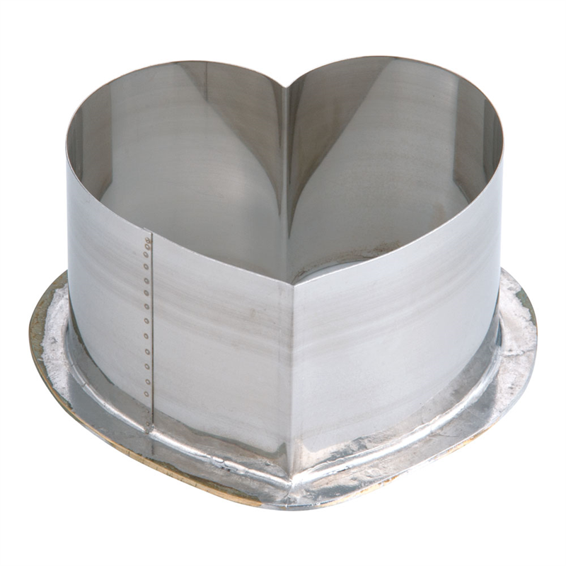 18-8穴クリ芯抜型　外仕上げ用 ハート　50mm用 1箱（ご注文単位1箱）【直送品】