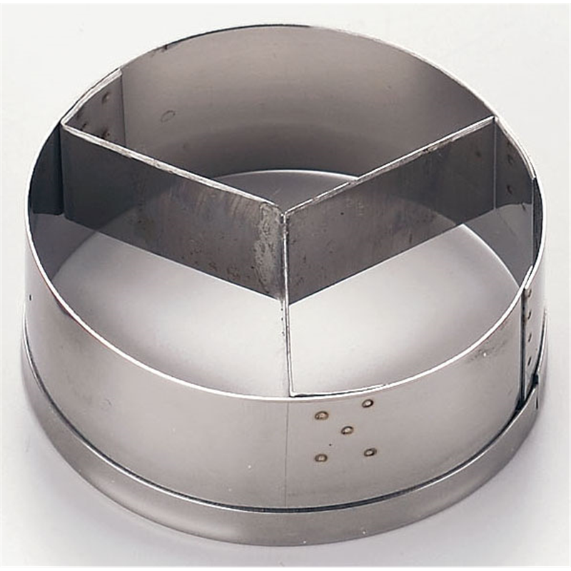 18-8いちご等分器 3ッ切 1箱（ご注文単位1箱）【直送品】