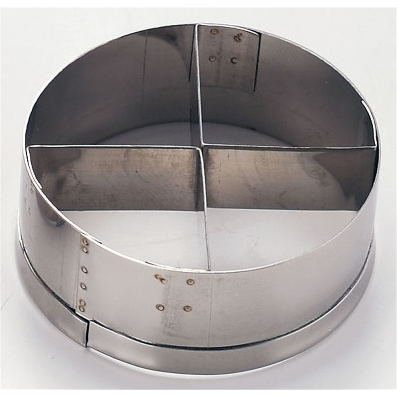 18-8いちご等分器 4ッ切 1箱（ご注文単位1箱）【直送品】