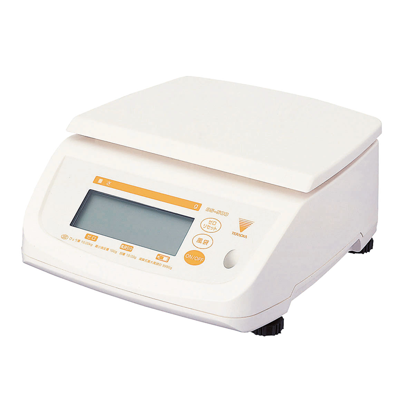 寺岡　防水型デジタル上皿はかり　テンポ DS-500N　10kg 1箱（ご注文単位1箱）【直送品】
