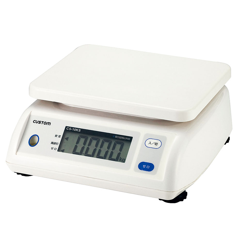 カスタム　デジタル防滴はかり CS-1000S 1箱（ご注文単位1箱）【直送品】