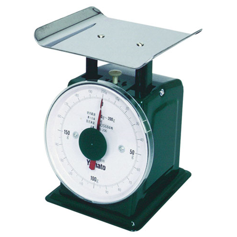 ヤマト　上皿自動はかり「小型」　並皿付 SS-200　200g 1箱（ご注文単位1箱）【直送品】
