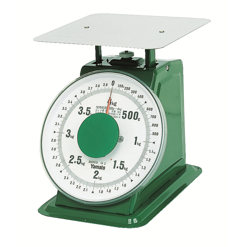 ヤマト　上皿自動はかり「普及型」　平皿付 SDX-4　　　4kg 1箱（ご注文単位1箱）【直送品】