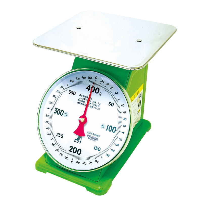 シンワ　上皿自動はかり 70124　400g 1箱（ご注文単位1箱）【直送品】