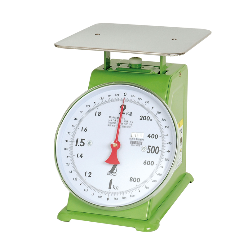 シンワ　上皿自動はかり 70081　2kg 1箱（ご注文単位1箱）【直送品】