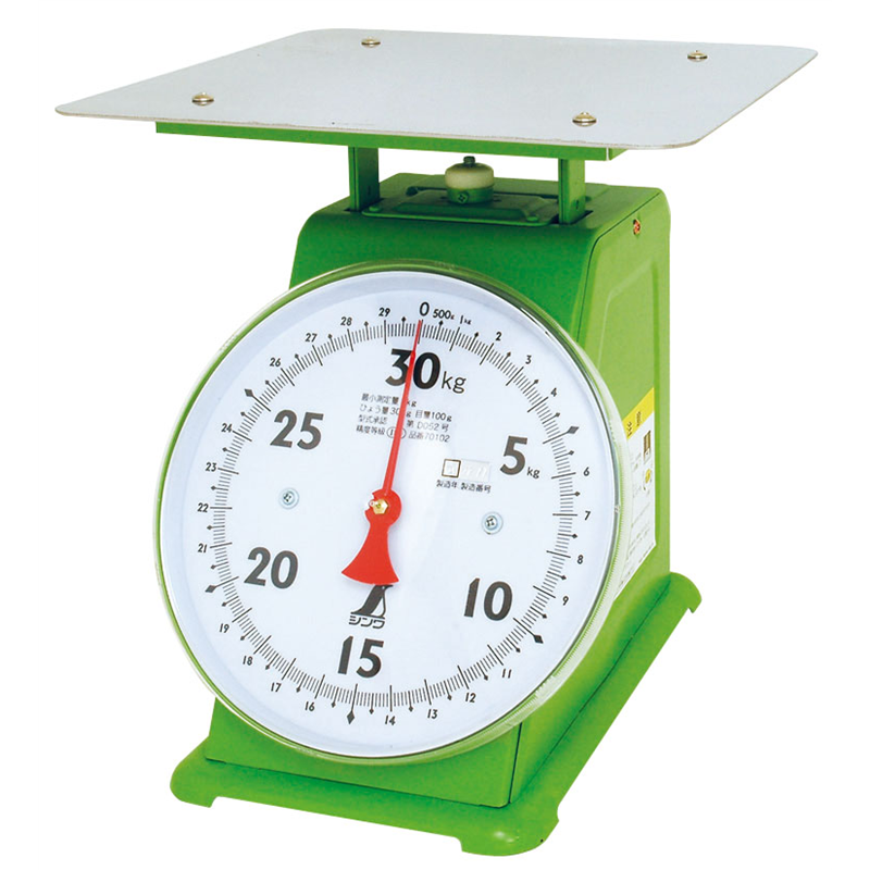 シンワ　上皿自動はかり 70102　30kg 1箱（ご注文単位1箱）【直送品】