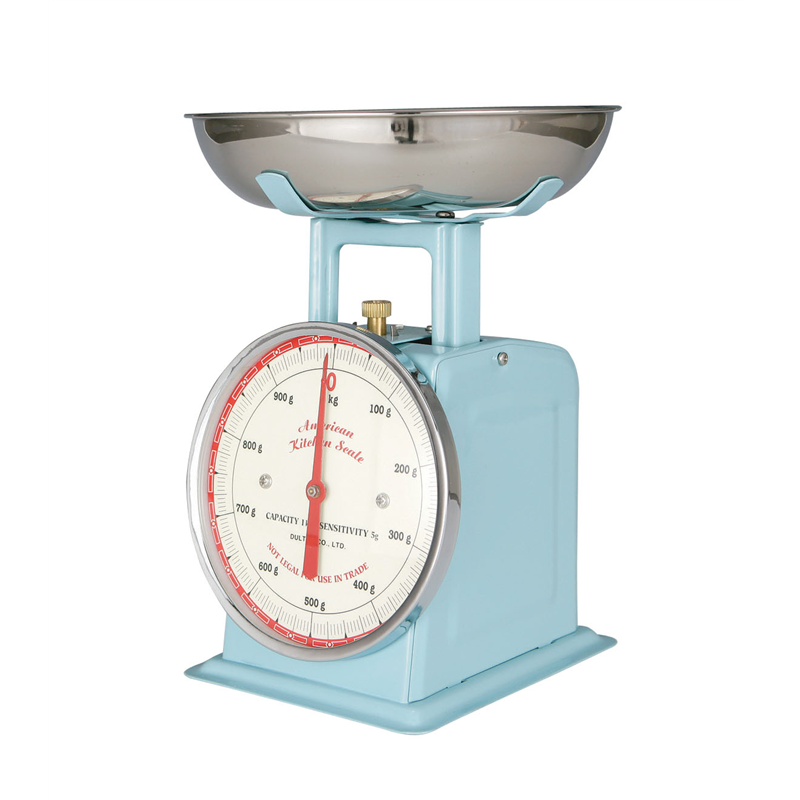 アメリカンキッチンスケール100-061 1kg　サックス 1箱（ご注文単位1箱）【直送品】