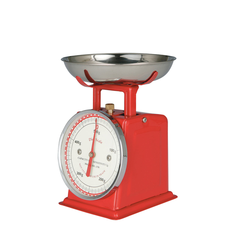 ダイエットスケール　100-126 500g　レッド 1箱（ご注文単位1箱）【直送品】