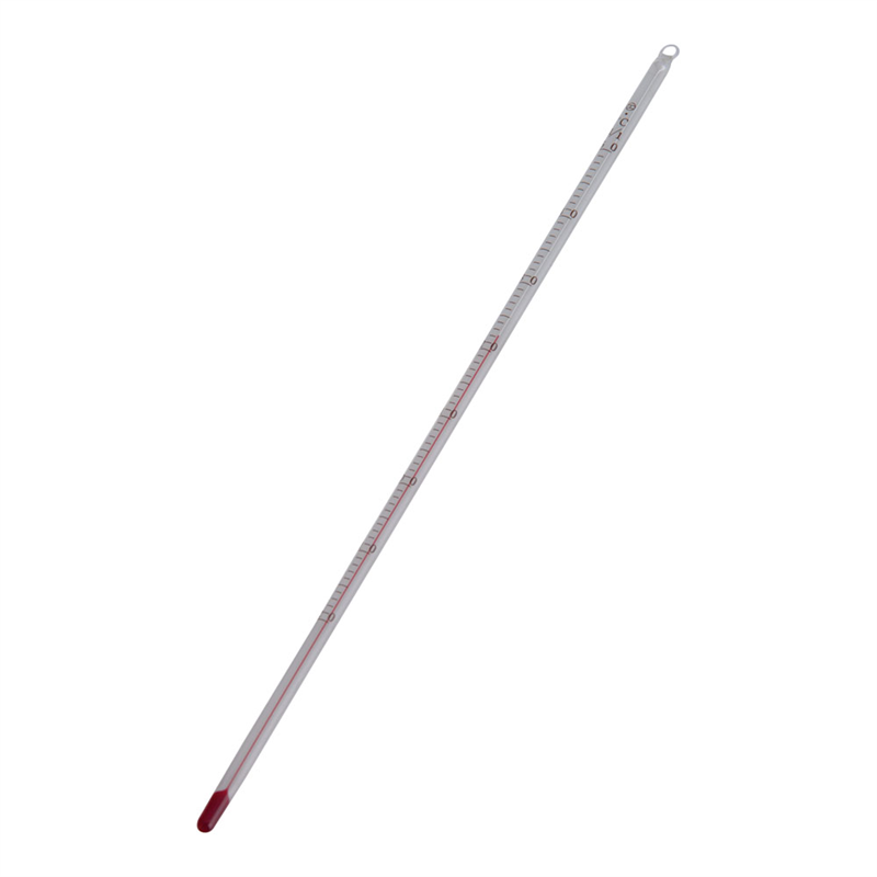 ガラス棒状温度計 アルコール -20~ +50℃ 1箱(ご注文単位1箱)【直送品】