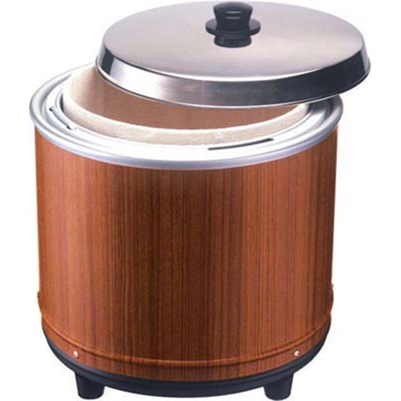 電気びつエバーホットすしシャリ用 （木目）NV-25 1箱（ご注文単位1箱）【直送品】