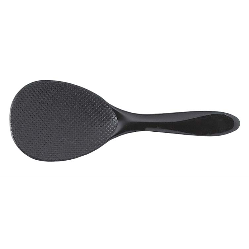 PPおけちゃうしゃもじ　ブラック 21cm 1個（ご注文単位1個）【直送品】