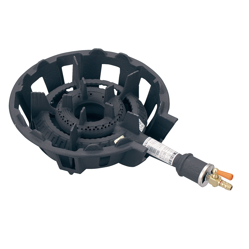 鋳物コンロ　DEJ-14SC（中型） 12A・13A 1箱（ご注文単位1箱）【直送品】