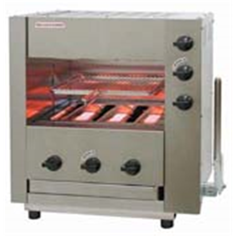 ガス赤外線同時両面焼グリラー　「武蔵」 SGR-33EX　13A 1箱（ご注文単位1箱）【直送品】