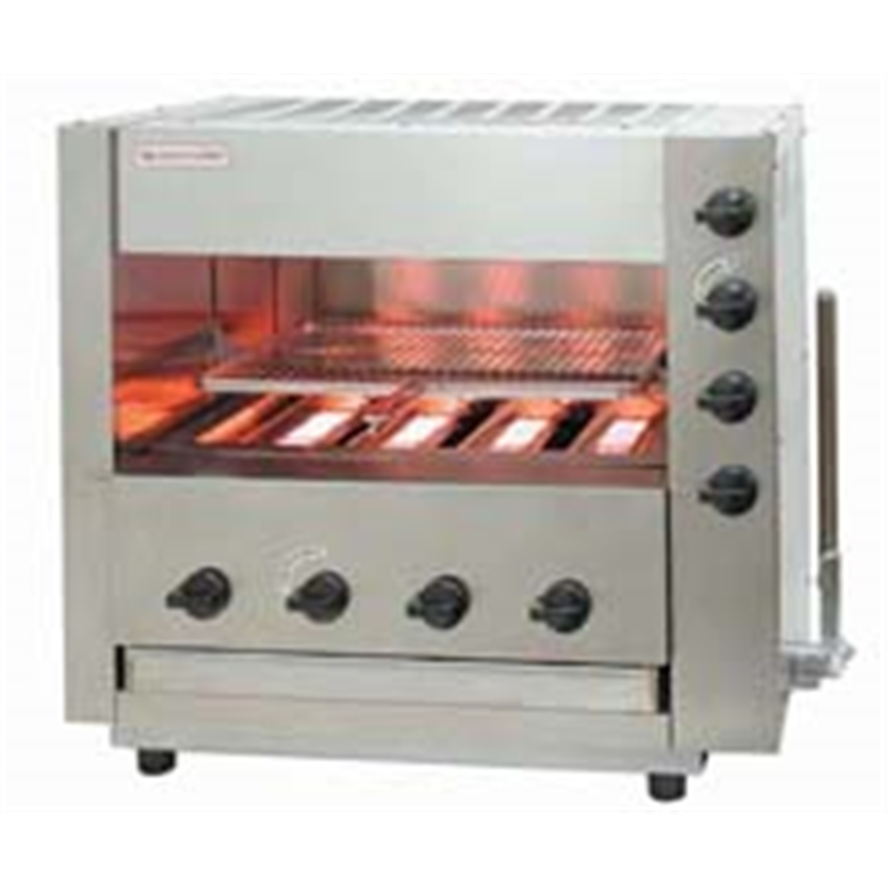 ガス赤外線同時両面焼グリラー　「武蔵」 SGR-44EX　13A 1箱（ご注文単位1箱）【直送品】