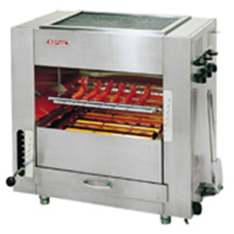 ガス赤外線同時両面焼グリラー「武蔵」 （中型）SGR-65　13A 1個（ご注文単位1個）【直送品】