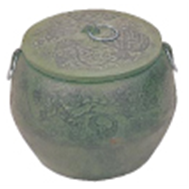 鉄鋳物　火消し壺 大 1袋（ご注文単位1袋）【直送品】