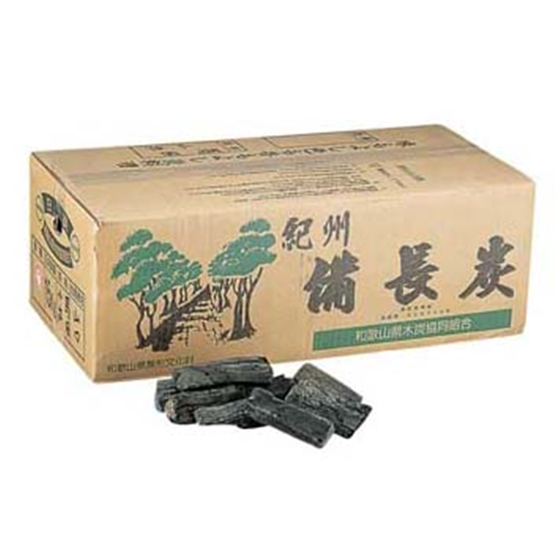 紀州備長炭　馬目割  1箱（ご注文単位1箱）【直送品】