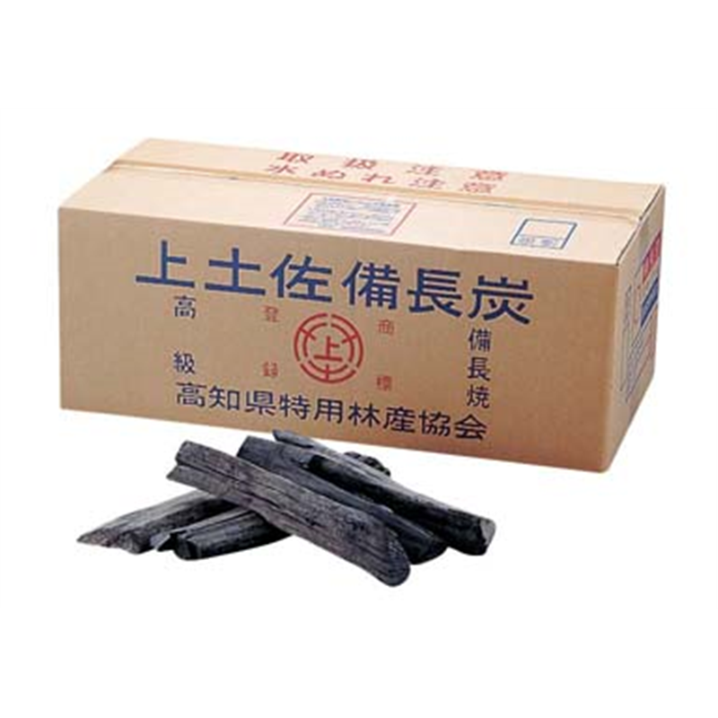 上土佐備長炭　（高知） 備長割 1箱（ご注文単位1箱）【直送品】