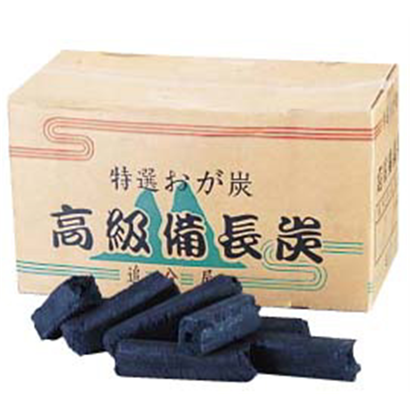 高級オガ炭（成型炭）　10kg  1箱（ご注文単位1箱）【直送品】