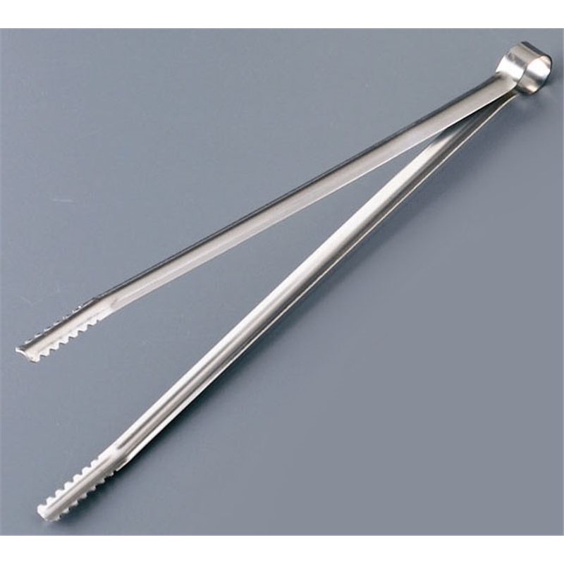 エコクリーン　18-0厚口炭バサミ 19.5cm 1袋（ご注文単位1袋）【直送品】