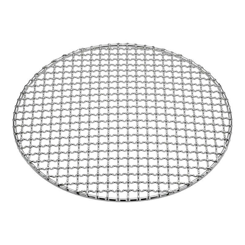 SA18-8クリンプ目丸焼網・タフマル 30cm 1個（ご注文単位1個）【直送品】