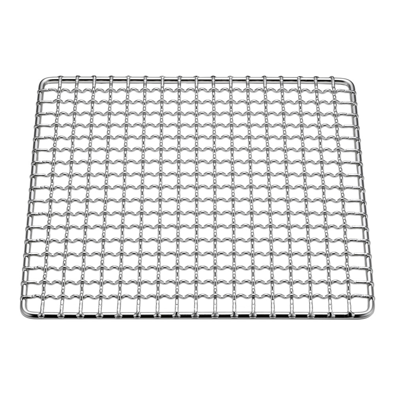 SA18-8クリンプ目　角焼網・タフカク 24cm 1個（ご注文単位1個）【直送品】