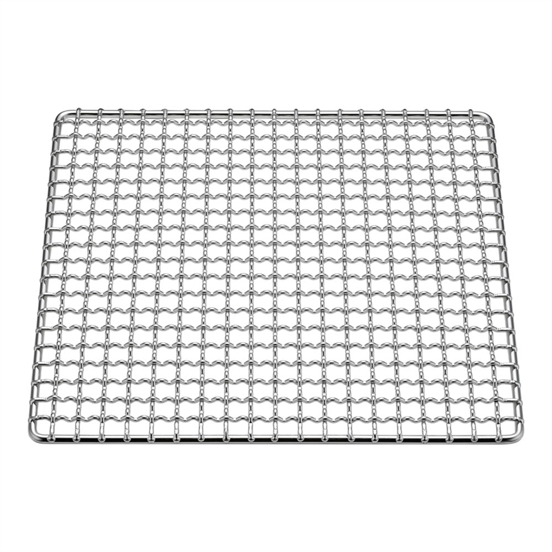 SA18-8クリンプ目　角焼網・タフカク 26cm 1個（ご注文単位1個）【直送品】