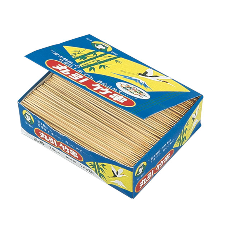 竹製丸串（箱入1kg） 135mm 1箱（ご注文単位1箱）【直送品】