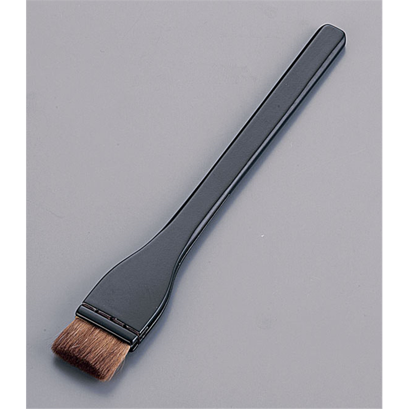 黒塗り柄刷毛（馬胴毛） 30mm 1袋（ご注文単位1袋）【直送品】