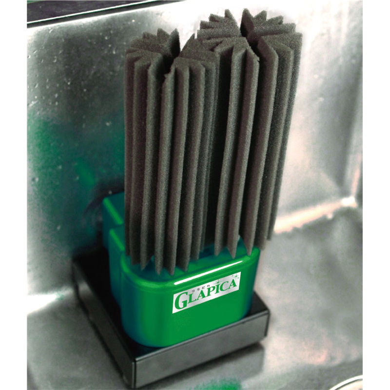 回転スポンジ式グラスウォッシャー グラピカ　置き型　GLA-A 1箱（ご注文単位1箱）【直送品】