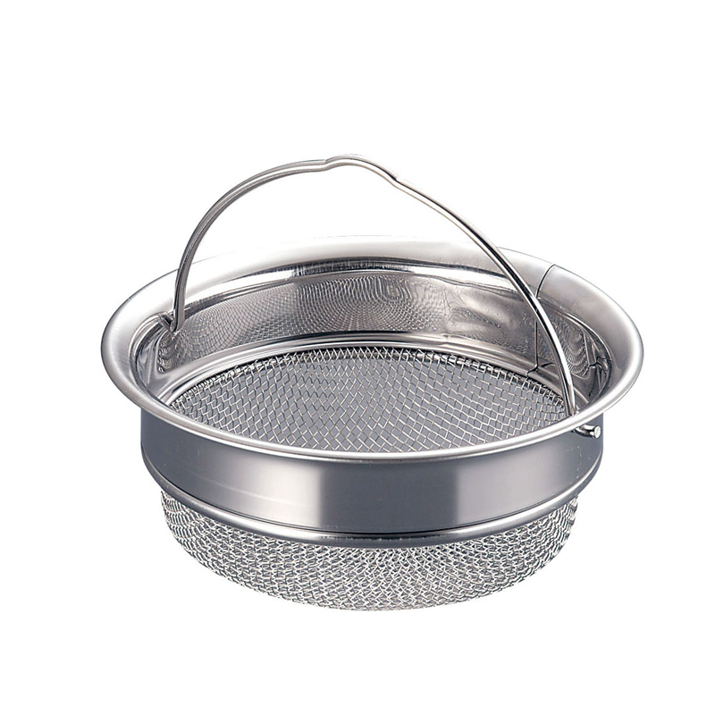 ステンレス　排水口バスケット　浅型  1袋（ご注文単位1袋）【直送品】