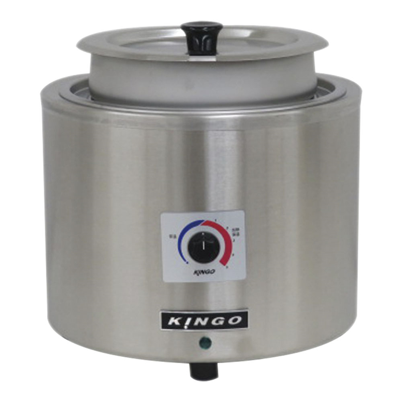 KINGO 湯煎式電気スープジャー 7L D9001 1箱(ご注文単位1箱)【直送品】