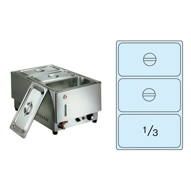 電気フードウォーマー1／1タテ型 KU-203T 1個（ご注文単位1個）【直送品】